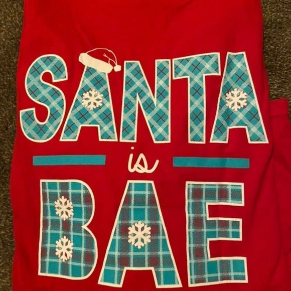 Santa is bae long sleeve - Picture 4 of 5